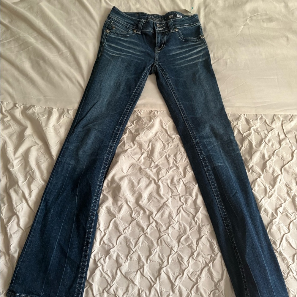 Miss Me Embroidered Jeans Y2K Size 28